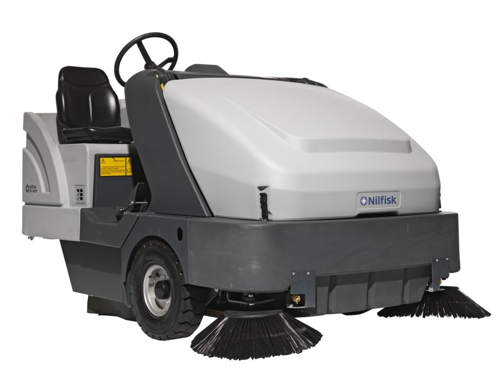 Nilfisk Sr Industrial Ride On Sweeper Sa Sweepers Scrubbers Pty Ltd