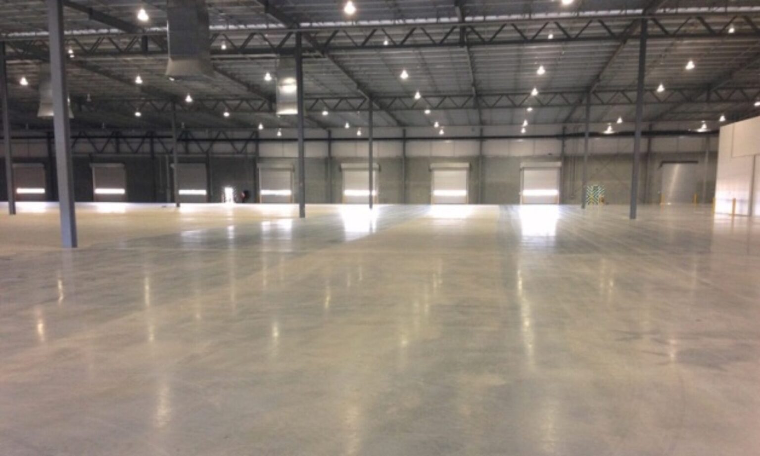 Clean commercial warehouse floor in Adelaide